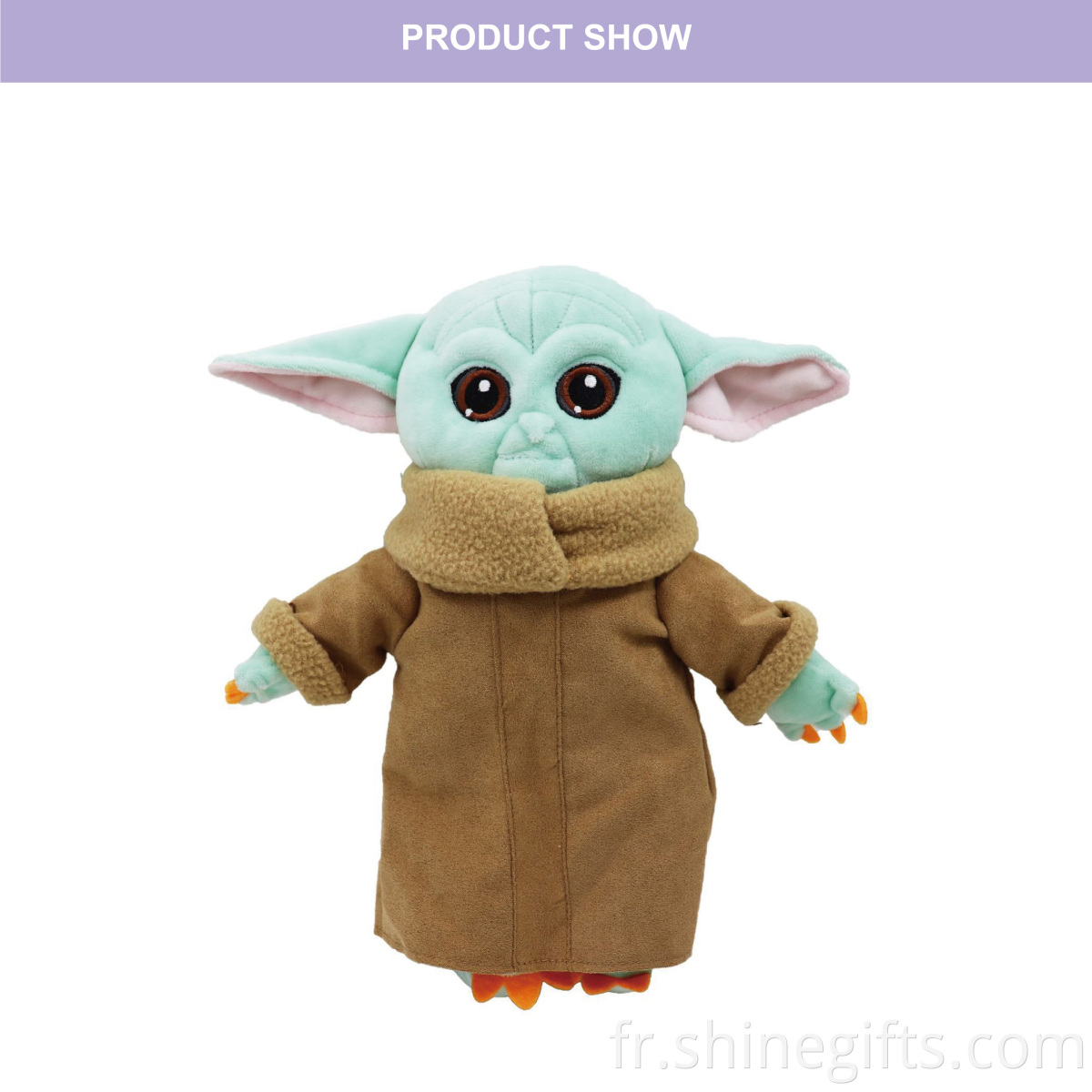 New Design Soft Comfortable Child Doll Gift Pillow Stuffed Animal Toy Baby Yoda Plush Toy